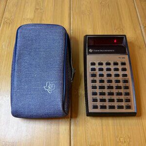 Texas Instruments TI-30 Scientific Calculator Vintage + Working